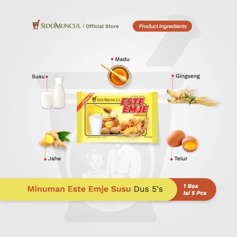 Sido Muncul Minuman Este Emje Susu 5sachets 5sachets