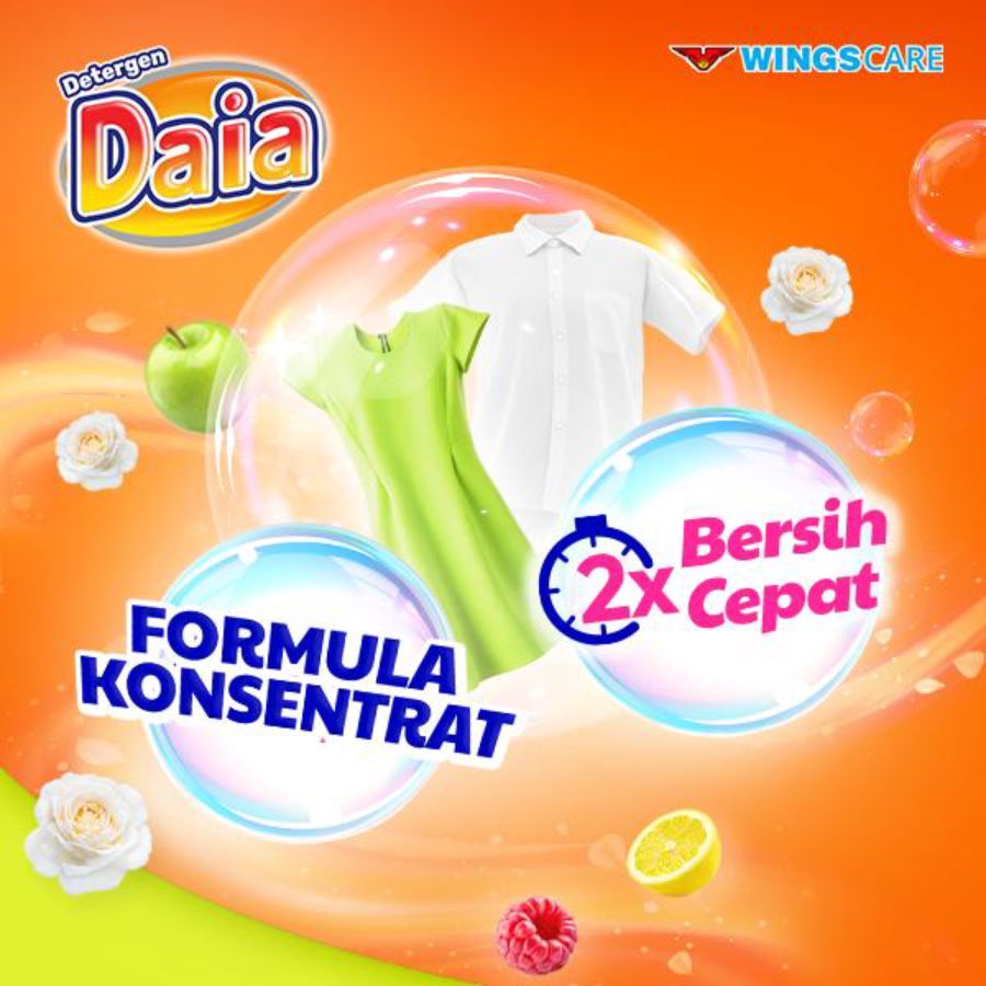 Daia Lemon Deterjen Bubuk 725gram