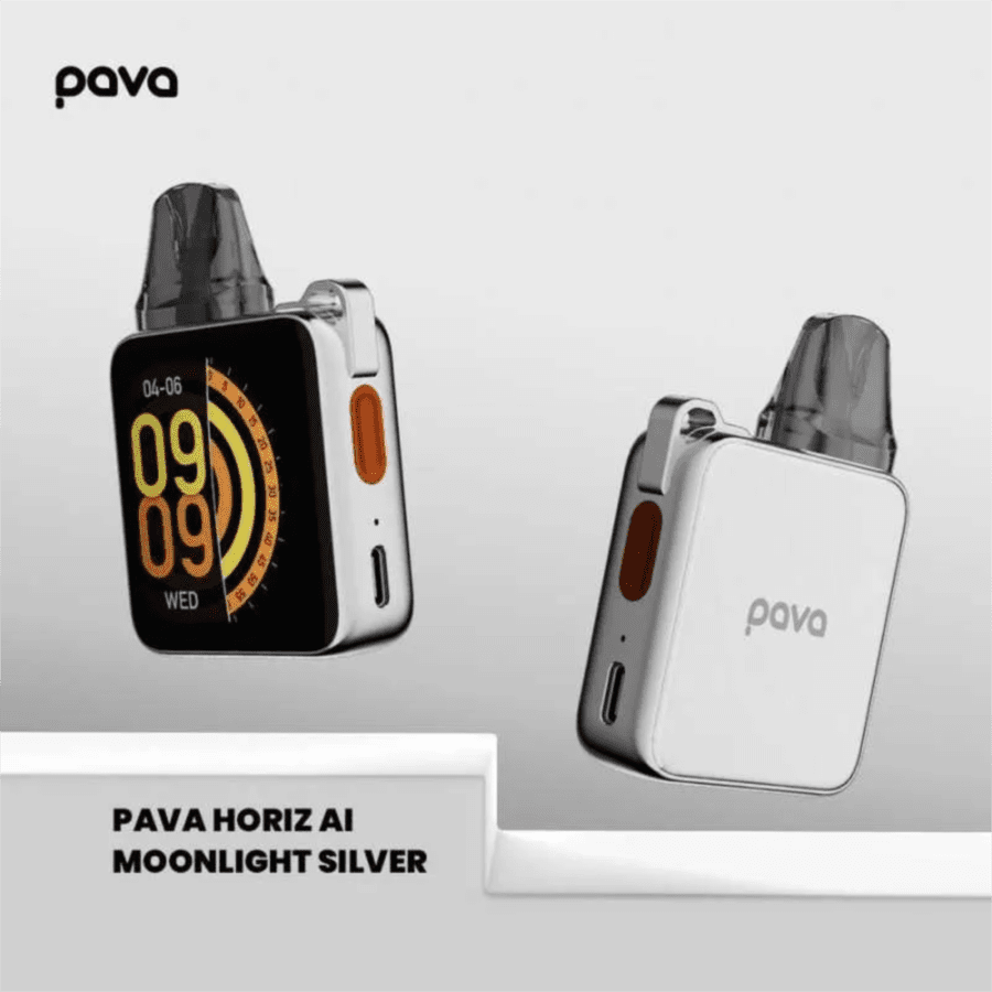 Pava Horiz AI Pod Kit Moonlight Silver Rokok Elektrik