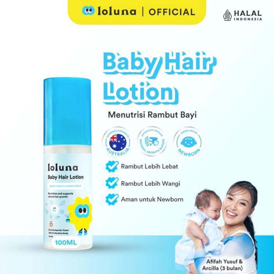 Loluna Baby Hair Lotion