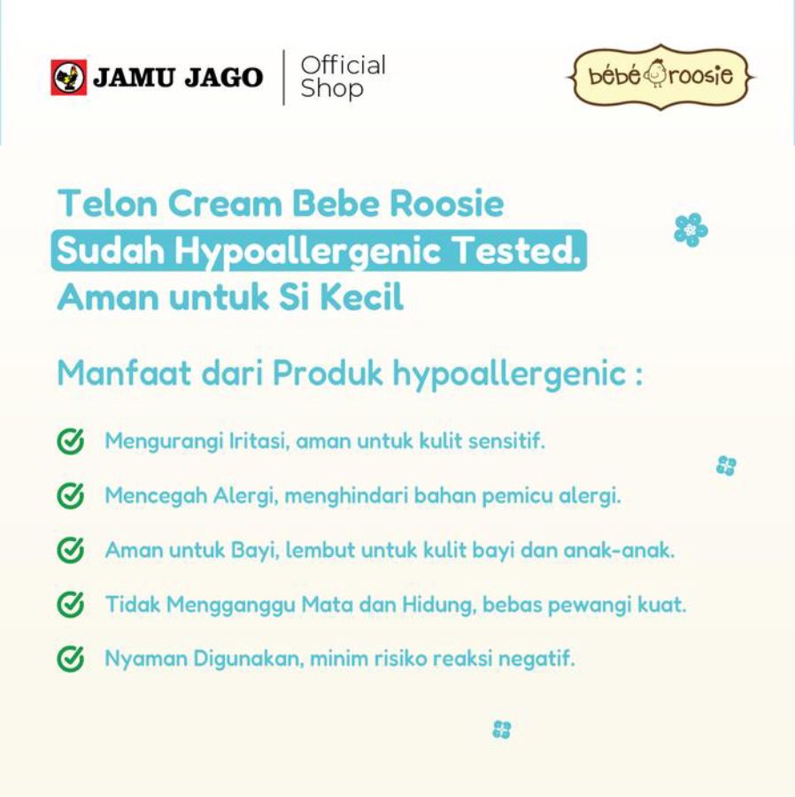 Bebe Roosie Minyak Telon Lavender + Olive Oil Perawatan Bayi 60gram