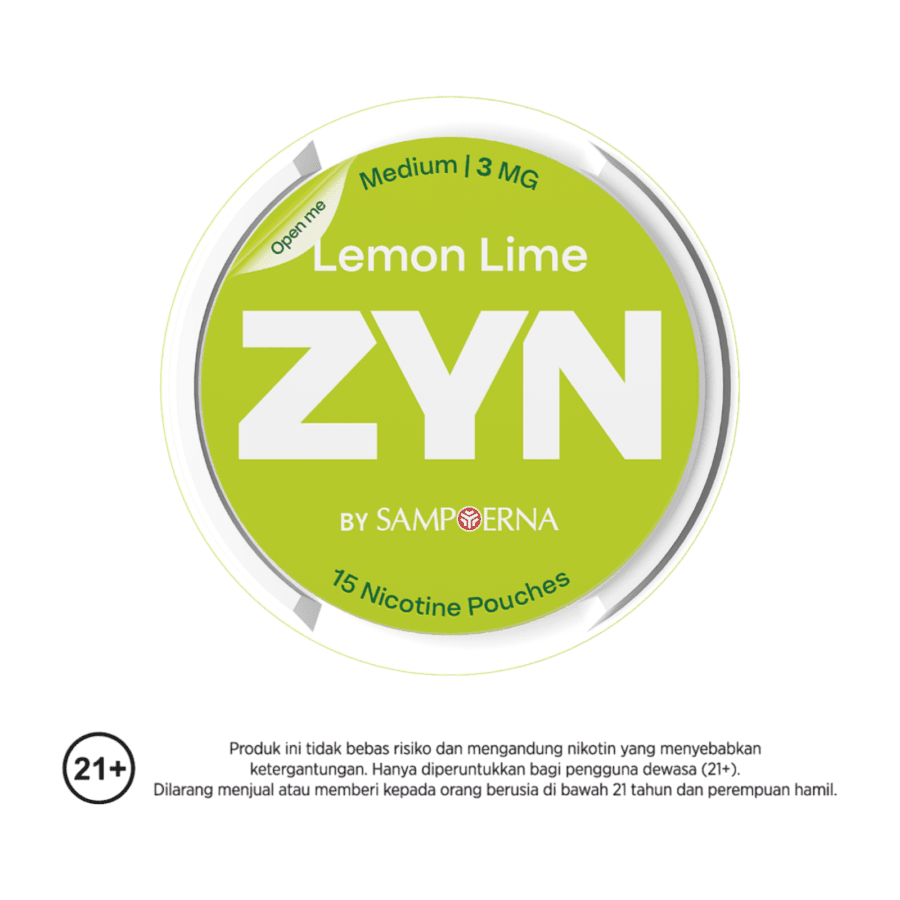 ZYN by Sampoerna Lemon Lime Mini Dry Medium Stregth 3mg 15pcs