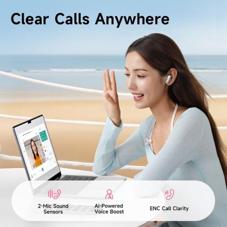Baseus Bass True Wireless Earbuds Galaxy Blue BS2 Lite 1pcs