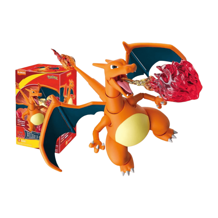 Blokees 74104 Classic Edition Pokemon Charizard Mainan Figure