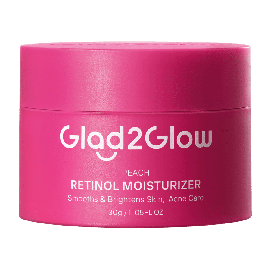 Glad2Glow Peach Retinol Face Moisturizer 30ml