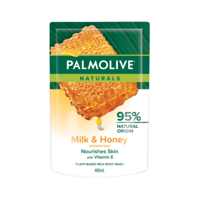 Palmolive Naturals Milk & Honey Body Wash Pouch