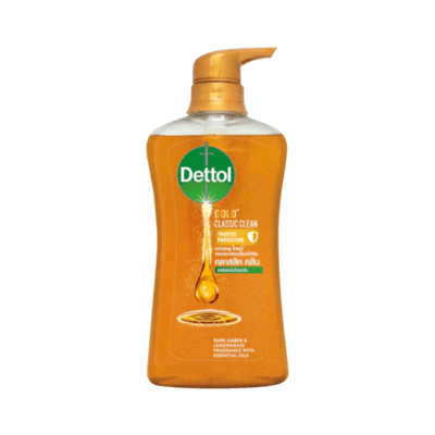 Dettol Gold Classic Clean Antibacterial Body Wash Pump Bottle