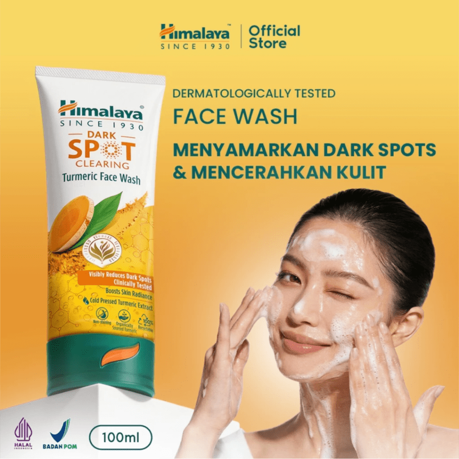 Himalaya Dark Spot Clearing Turmeric Face Wash
