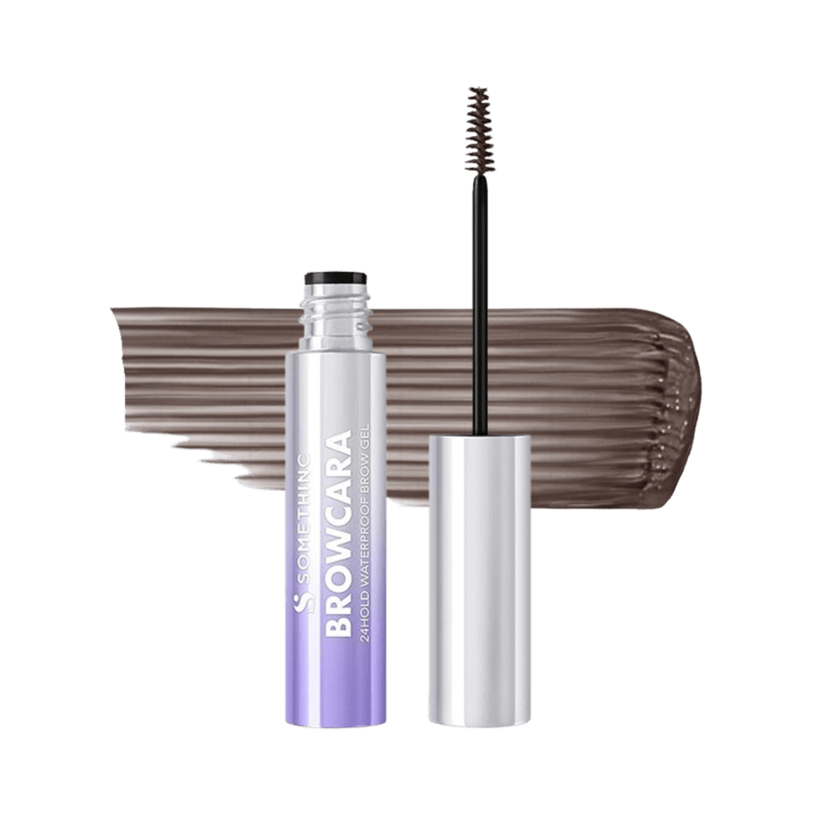Somethinc Browcara 24hold Waterproof Dark Brown Brow Gel
