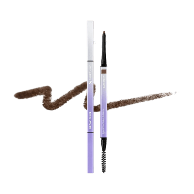 Somethinc Brow Filler Slim Retractable Dark Brown Eyebrow Pencil