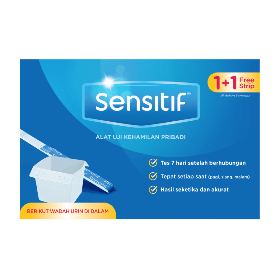 Sensitif Strip Test Pack Alat Tes Kehamilan