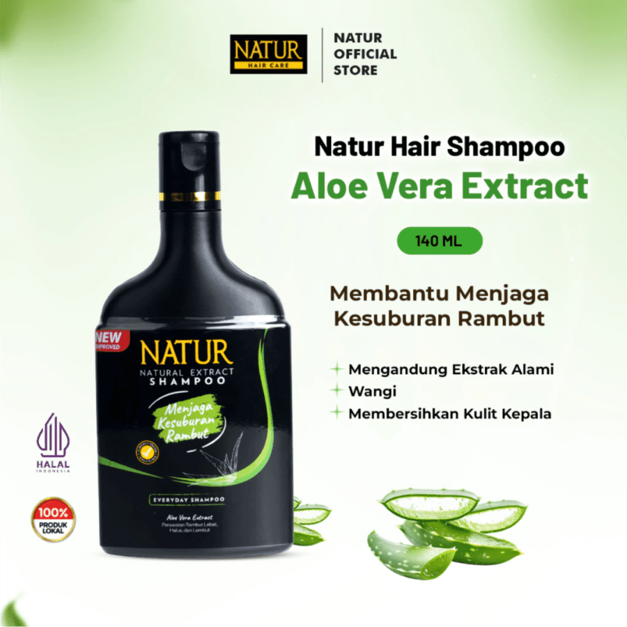 Natur Aloe Vera Extract Hair Nutritive Shampoo