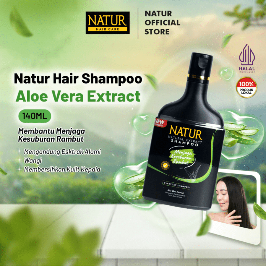 Natur Aloe Vera Extract Hair Nutritive Shampoo