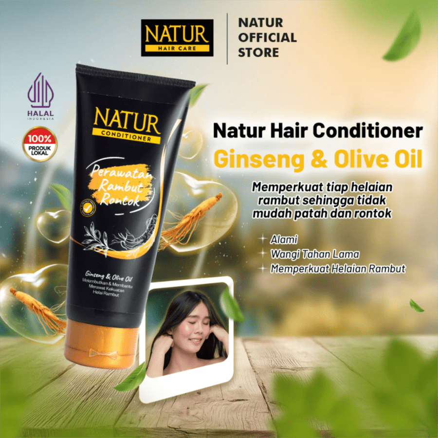 Natur Ginseng & Olive Oil Anti Hairfall Conditioner