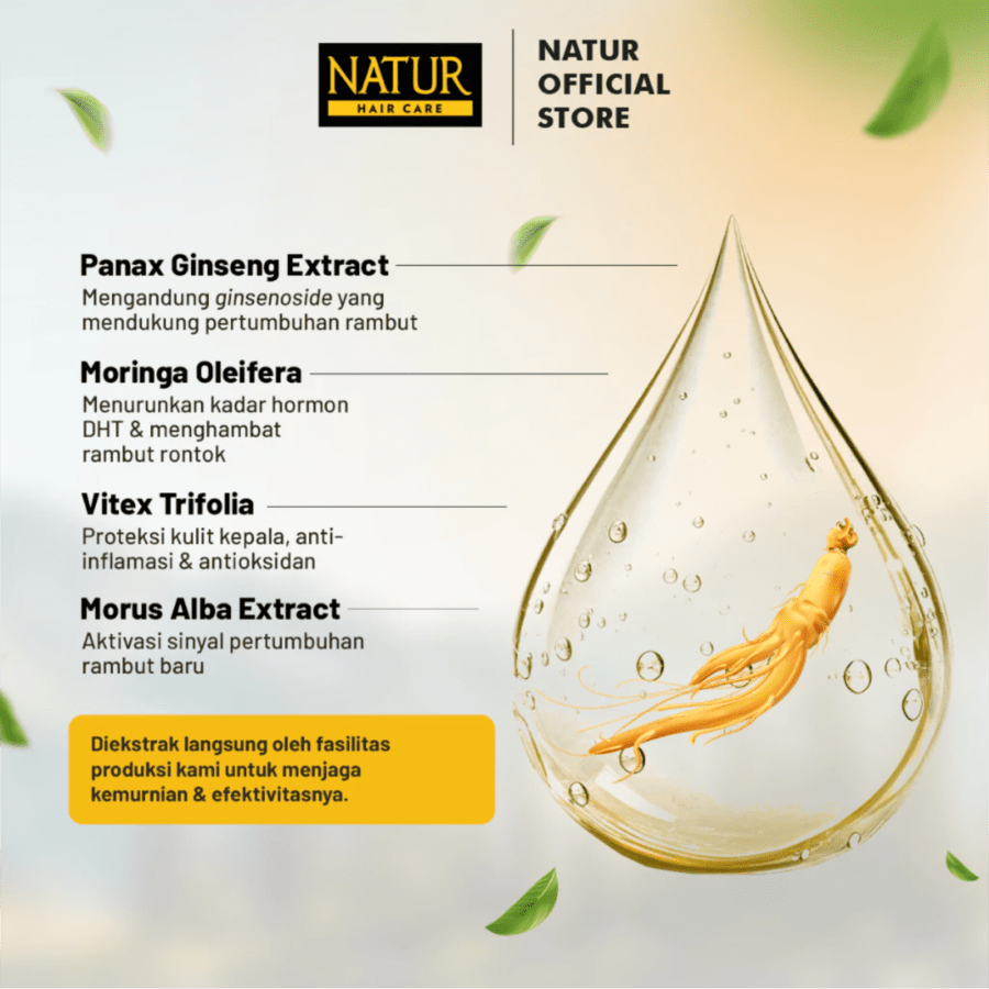Natur Ginseng Extract Hair Tonic