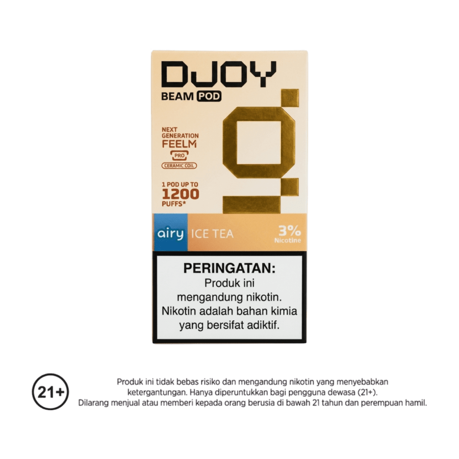 Djoy Beam Pod Airy Ice Tea Rokok Elektrik