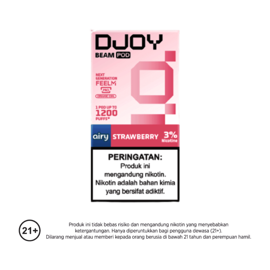 Djoy Beam Pod Airy Strawberry Rokok Elektrik