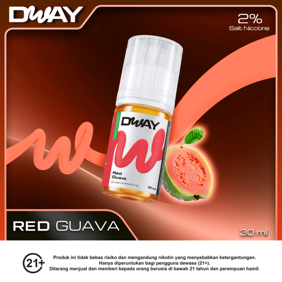 Dway Liquid Red Guava Rokok Elektrik