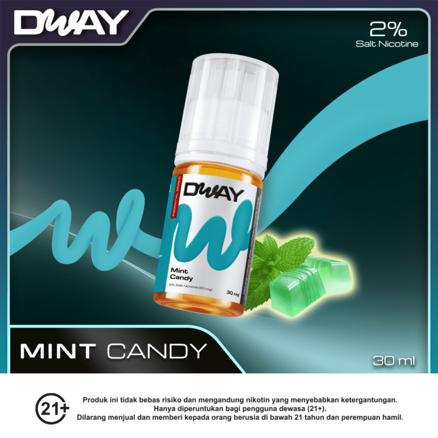 Dway Liquid Mint Candy Rokok Elektrik