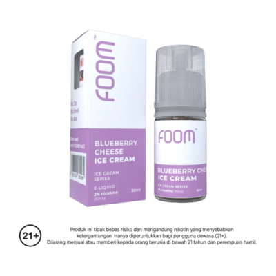 Foom Liquid Blueberry Cheese Ice Cream Rokok Elektrik