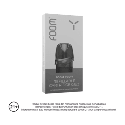 Foom Pod Y Refillable Cartridge Rokok Elektrik
