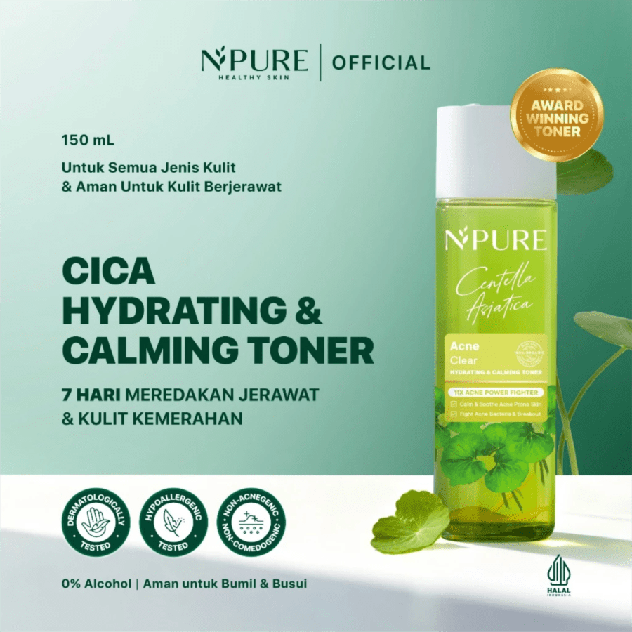 NPURE Cica Acne Foam Facial Wash 100ml