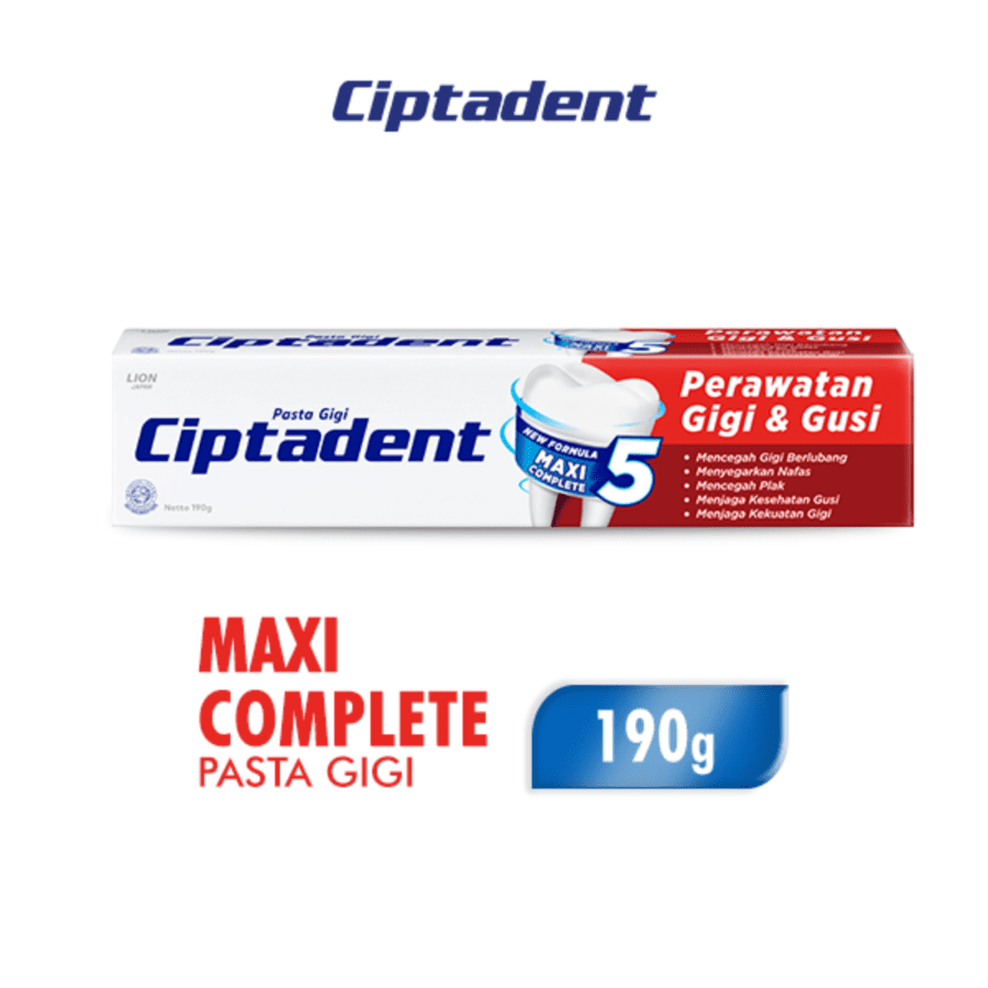 Ciptadent Maxi Complete Toothpaste 190gram