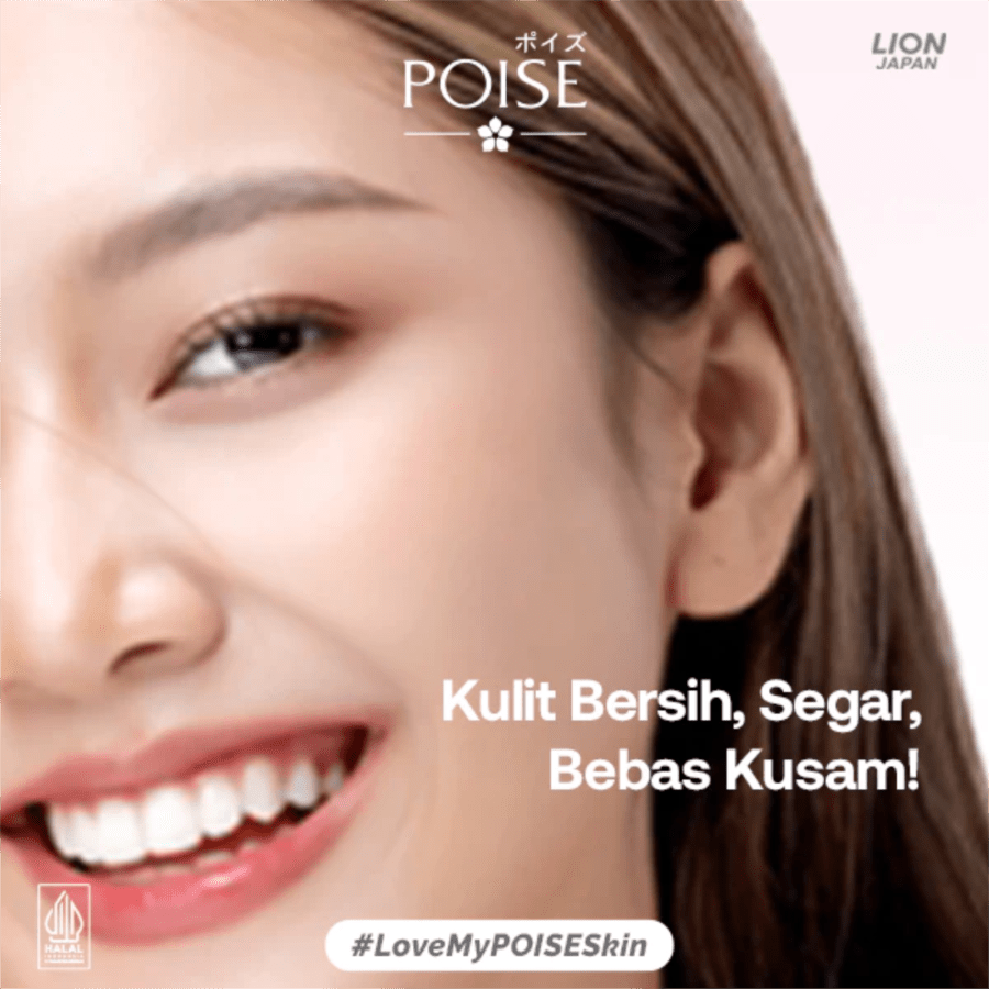 Poise Luminous Glow Brightening Facial Wash 100gram