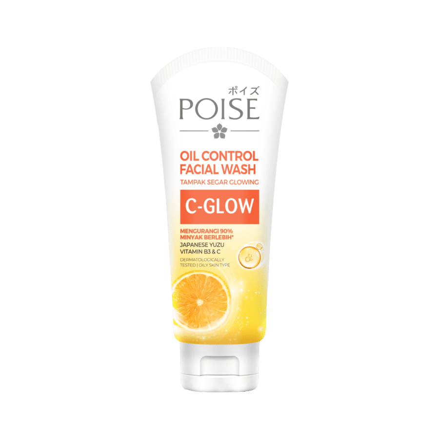 Poise C-Glow Oil Control Facial Wash 100gram