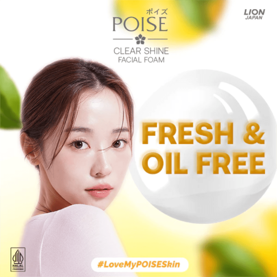 Poise C-Glow Oil Control Facial Wash 100gram