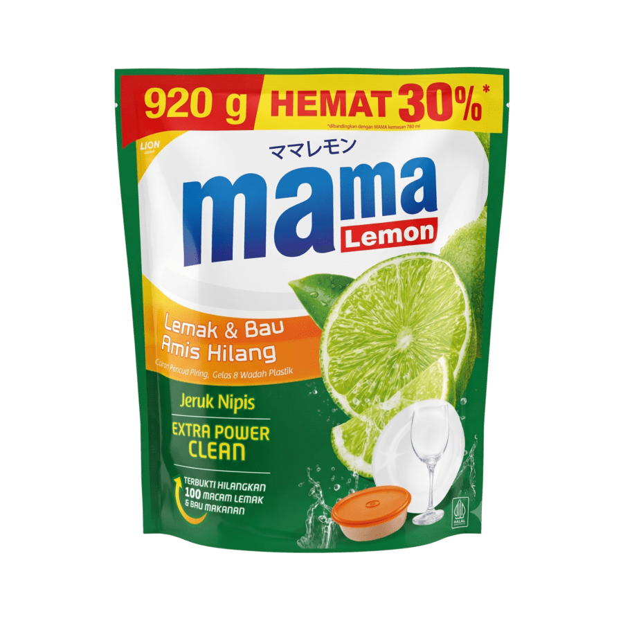 Mama Lemon Jeruk Nipis Cairan Pencuci Piring Pouch