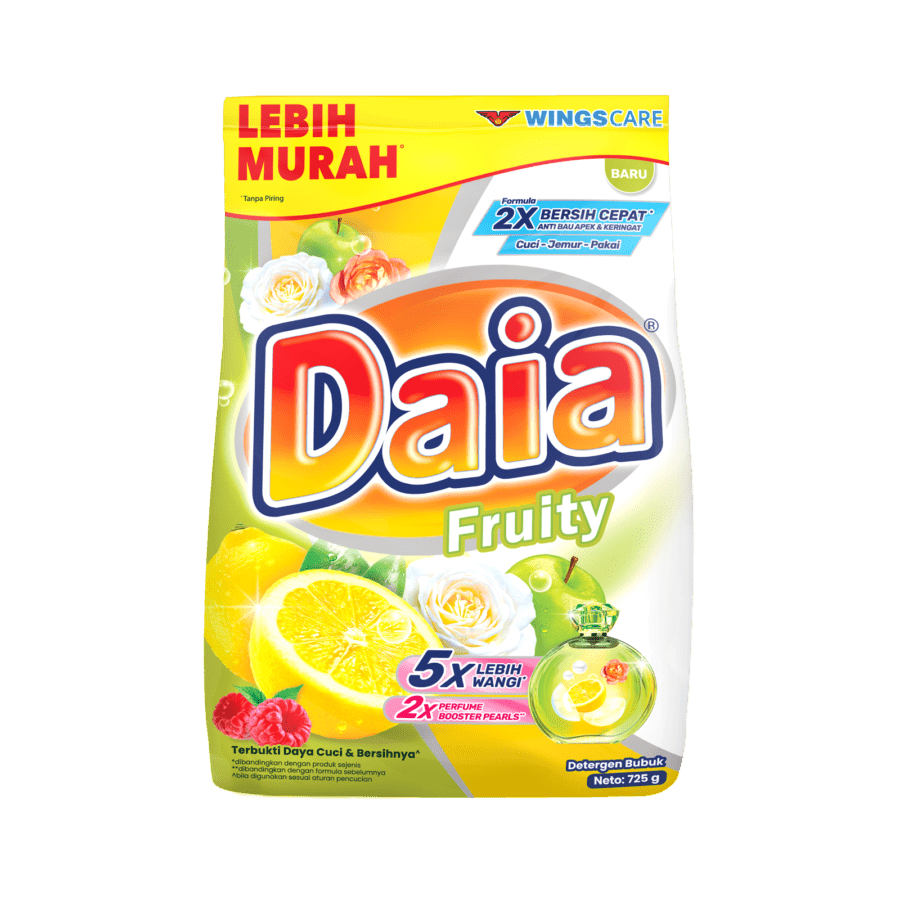 Daia Lemon Deterjen Bubuk 725gram