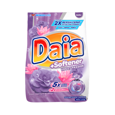 Daia Softener Violet Passion Deterjen Bubuk