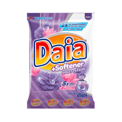 Daia Plus Softener Violet Passion Deterjen Bubuk