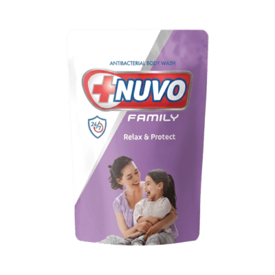 Nuvo Family Relax & Protect Antibacterial Body Wash Refill