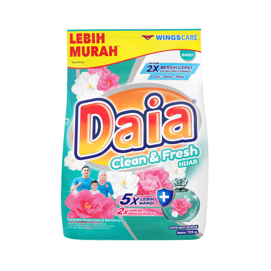 Daia Clean & Fresh Hijab Deterjen Bubuk 725gram