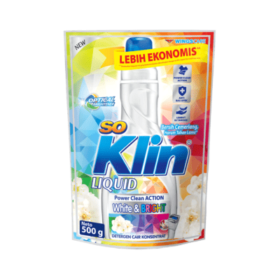 SoKlin Liquid White & Bright Deterjen Cair