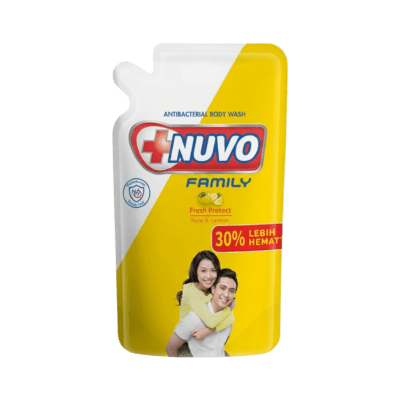Nuvo Family Fresh Protect Yuzu & Lemon Antibacterial Body Wash Refill