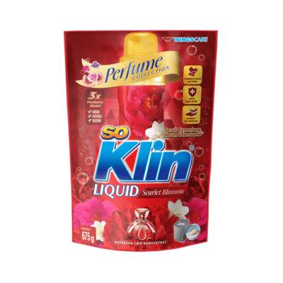 SoKlin Liquid Scarlett Blossom Deterjen Cair