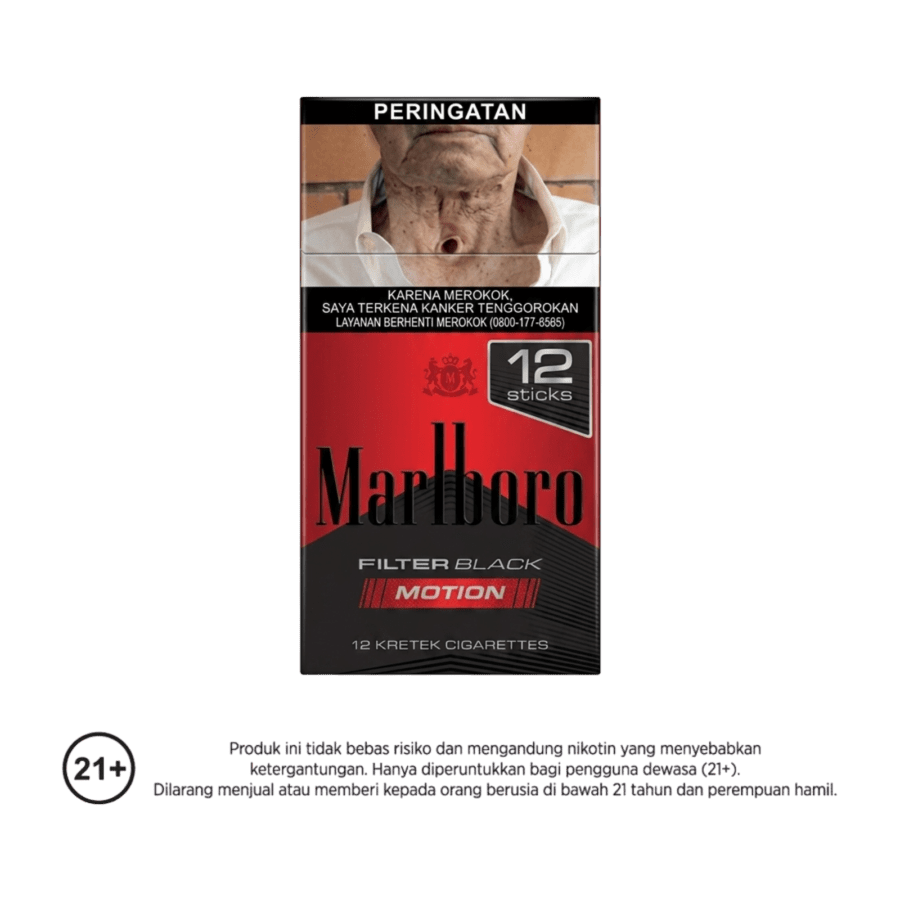 Marlboro Filter Black Motion Rokok Batang