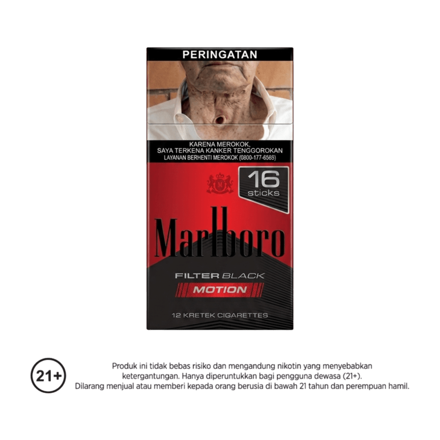 Marlboro Filter Black Motion Rokok Batang