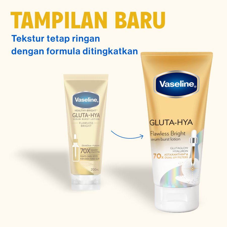 Vaseline Healthy Bright Gluta Hya Flawless Bright Body Serum