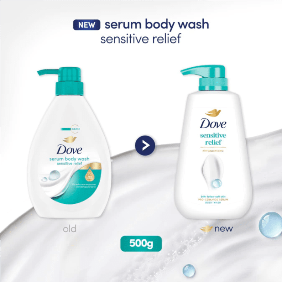 Dove Sensitive Relief Pro-Ceramide Serum Body Wash