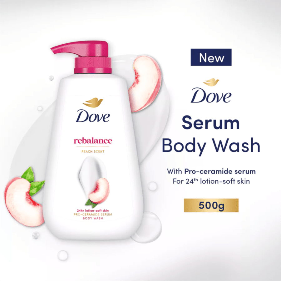 Dove Rebalance Pro-Ceramide Serum Body Wash