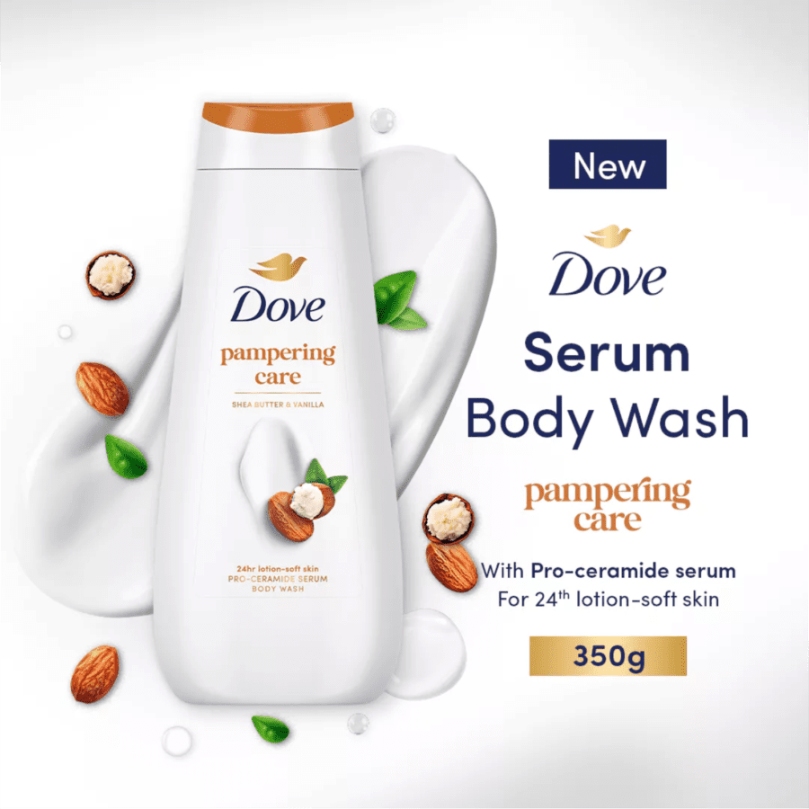 Dove Pampering Care Pro-Ceramide Serum Body Wash