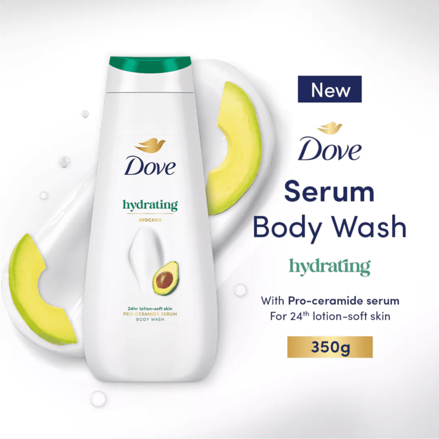Dove Hydrating Pro-Ceramide Serum Body Wash