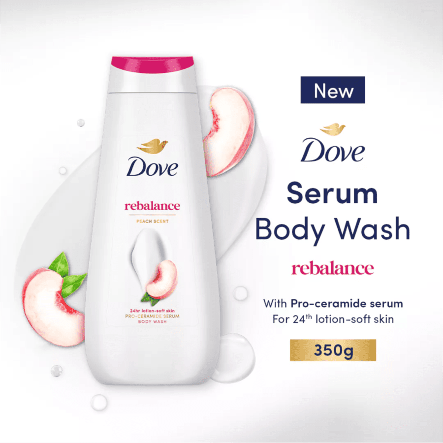 Dove Rebalance Pro-Ceramide Serum Body Wash