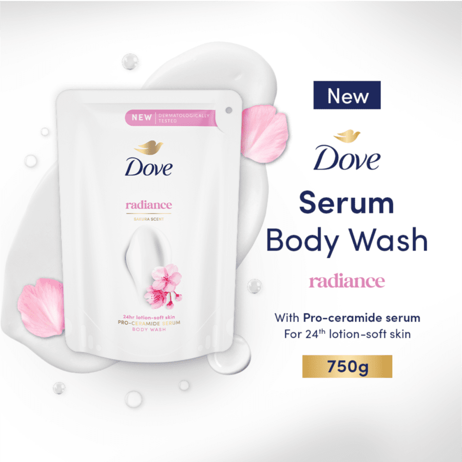 Dove Radiance Pro-Ceramide Serum Body Wash