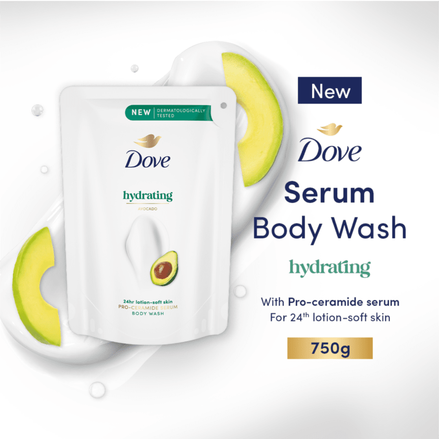 Dove Hydrating Pro-Ceramide Serum Body Wash