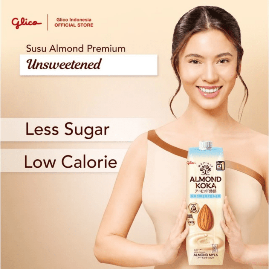Almond Koka Susu Almond Unsweetened 1liter